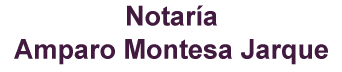 Logo Notaría Amparo Montesa Jarque